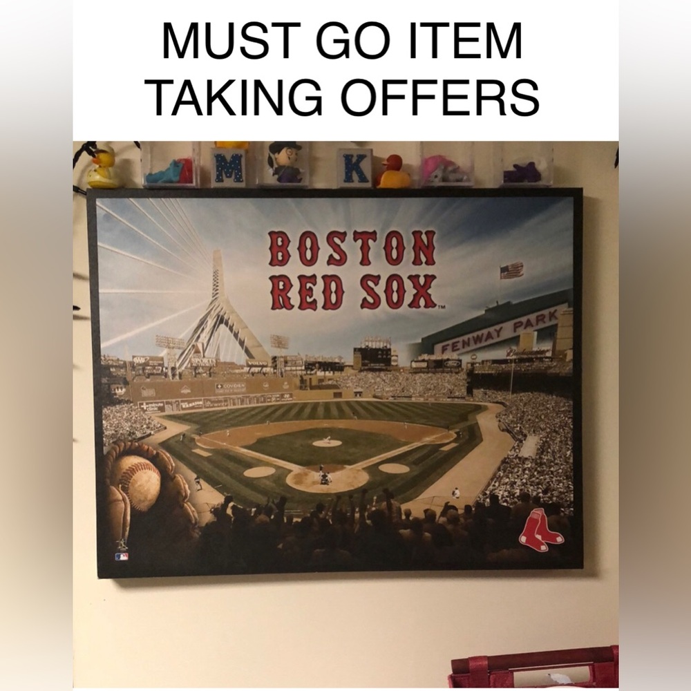 ⛵️ Boston Red Sox Canvas Wall Art ❣️Ship Alone❣️